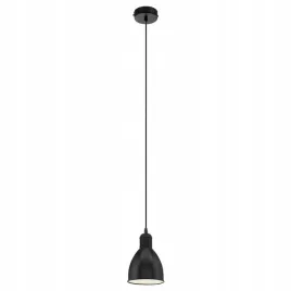 eglo-lampa-wiszaca-priddy-e27-czarny-bialy