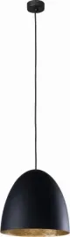nowodvorski-lampa-wiszaca-egg-m-e27-czarny-zloty