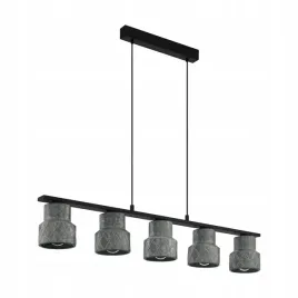 eglo-lampa-wiszaca-hilcott-5xe27-czarny-szary