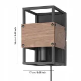 eglo-kinkiet-evesham-e27-czarny-brazowy-material-dominujacy-aluminium