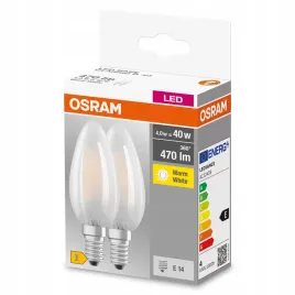 osram-zarowka-led-base-classic-b-4w-827-frosted-e14-dwupak