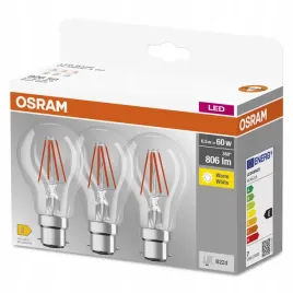 osram-zarowka-led-base-classic-a-6-5w-827-clear-b22d-trojpak