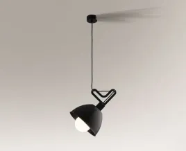 shilo-lampa-wiszaca-gobo-e27-czarny