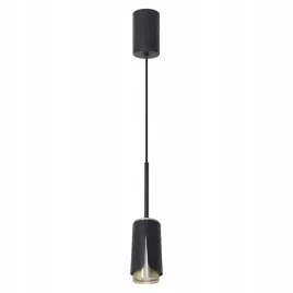 milagro-lampa-wiszaca-flower-gu10-czarny-zloty
