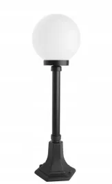 su-ma-slupek-ogrodowy-kule-20cm-classic-68-czarny