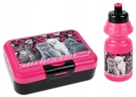 bidon-350ml-pudelko-sniadaniowe-kotki