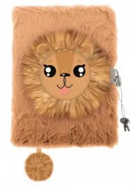 pamietnik-a5-wlochacz-z-klodka-3d-my-little-friend-lion-96-k