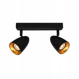 italux-lampa-sufitowa-tino-2xgu10-czarny-zloty