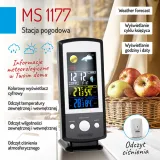 ms-1177-stacja-pogodowa-funkcje-budzik-pomiar-cisnienia-pomiar-temperatury-wewnetrznej-pomiar-temperatury-zewnetrznej-pomiar-wilgotnosci-prognoza-pogody-zegar