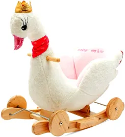 zabawka-na-biegunach-z-kolkami-i-melodia-baby-mix-labedz-bialy