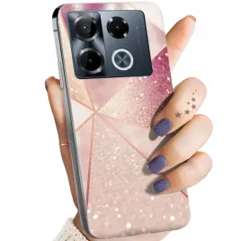 etui-do-infinix-note-40-pro-4g-5g-wzory-rozowe-zloto-roz-obudowa-case