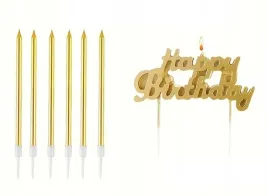 swieczki-urodzinowe-cienkie-proste-metaliczne-zlote-6-szt-happy-birthday