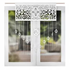 panel-azurowy-bialy-160x100-filc-glamour-koraliki-tunel-karnisz-zabki