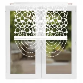 panel-dekoracyjny-bialy-100x100cm-filc-kola-glamour-koraliki-geometryczny