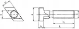sruba-rombowa-m20x22x80mm-amf-stan-nowy