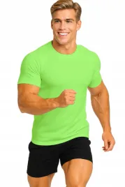 koszulka-meska-termoaktywna-szybkoschnaca-treningowa-limonkowa-fluo-l