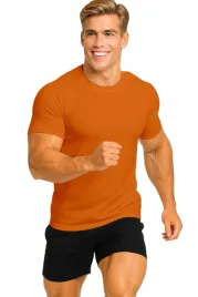 koszulka-meska-termoaktywna-szybkoschnaca-treningowa-pomaranczowa-l