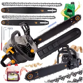 pila-lancuchowa-do-drewna-spalinowa-pilarka-58cc-2xlancuch-2xprowadnica