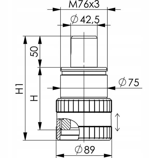 przedluzka-mala-6425z-100mm-amf-kod-producenta-8238020007
