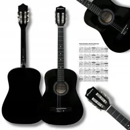 gitara-klasyczna-4-4-do-nauki-dla-dzieci-uczniowska-akordy-zestaw-czarna