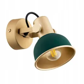 argon-lampa-sufitowa-lenora-e14-zloty-zielony