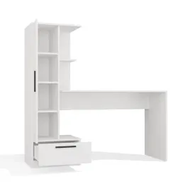 tanie-biurko-z-regalem-140cm-bialy-mat-ts