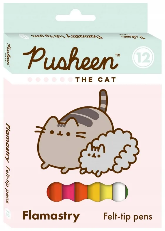 flamastry-pusheen-12-kolorow