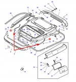 4278388m1-uszczelka-dachu-kabiny-numer-katalogowy-czesci-4278388m1