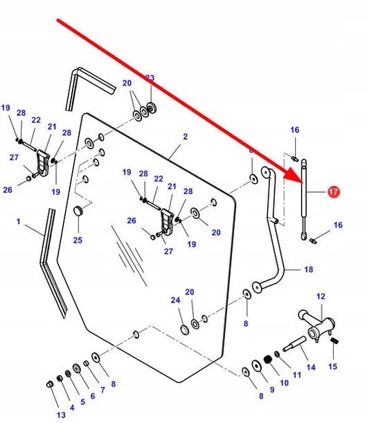 va200487-silownik-gazowy-numer-katalogowy-czesci-va200487