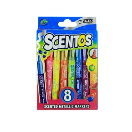 scentos-st-40695-pachnace-markery-metaliczne-8-szt