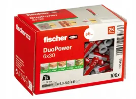 kolki-kolek-do-betonu-cegly-rozporowy-duo-fischer-duopower-6x30-100-sztuk