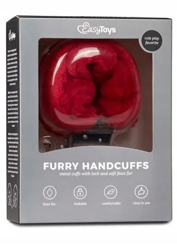kajdanki-furry-handcuffs-red