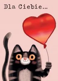 karnet-b6-walentynki-kot-z-balonem