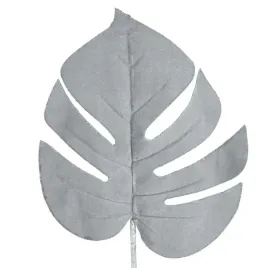 ozdobny-lisc-monstera-20x16cm-szary-x24