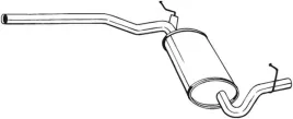 tlumik-audi-a4-1-9tdi-00-srodk-bosal