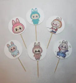 6x-pikery-toppery-papierowe-do-babeczek-muffinek-z-labubu-dwustronne
