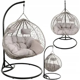 duza-ogrodowa-hustawka-fotel-ogrodowy-wiszacy-kokon-gruba-poduszka-szary