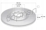tarcza-ham-vag-topran-110-432-755-stan-nowy