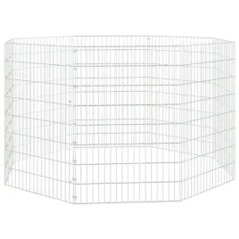 kojec-dla-zwierzat-8-paneli-54x80-cm-galwanizowane-zelazo