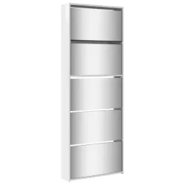 szafka-na-buty-z-lustrem-biala-z-polyskiem-63x17x1695-cm