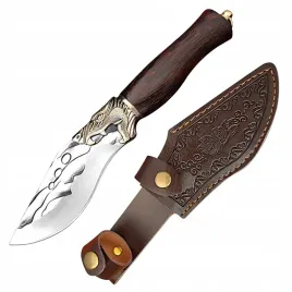 noz-mysliwski-survivalowy-stal-rekojesc-drewno-skorzany-pokrowiec-kemping