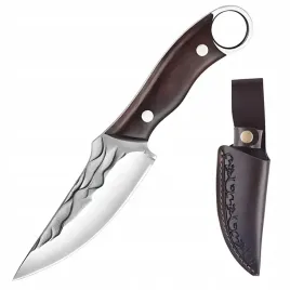 noz-mysliwski-survivalowy-stal-rekojesc-drewno-skorzany-pokrowiec-kemping