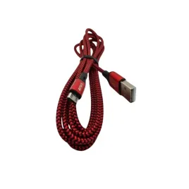 3-x-kabl-usb-microusb-typ-b-aviwis-2m-3szt-czerwona-nylonowa-obwodka
