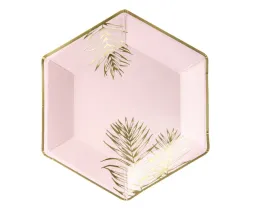 talerzyki-jasny-rozowy-23cm-liscie-6szt-or-tpp54-081j