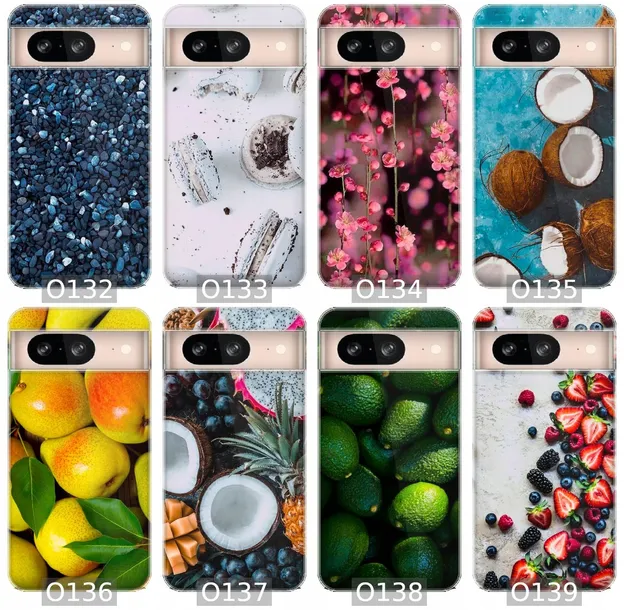 etui-na-google-pixel-8-wzory-owoce-stan-opakowania-oryginalne