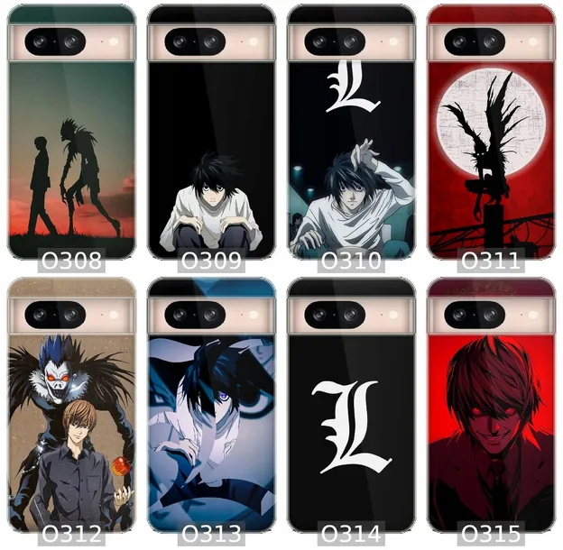 etui-na-google-pixel-8-wzory-death-note-szklo-material-tworzywo-sztuczne
