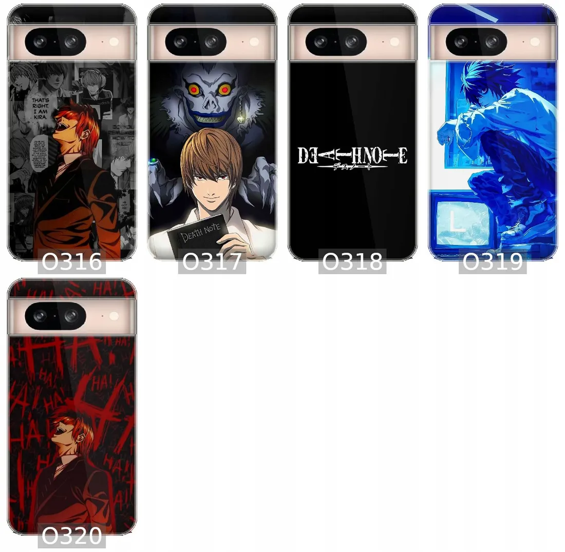 etui-na-google-pixel-8-wzory-death-note-szklo