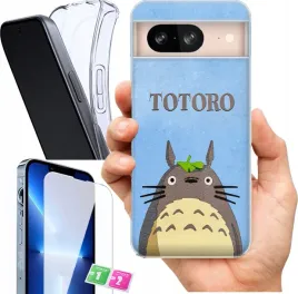 etui-na-google-pixel-8-wzory-totoro-szklo