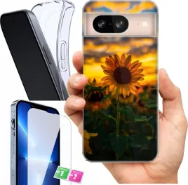 etui-na-google-pixel-8-wzory-kwiaty-rosliny-szklo