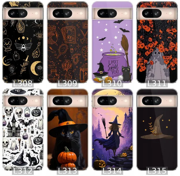 etui-na-google-pixel-8-wzory-hallowen-typ-plecki